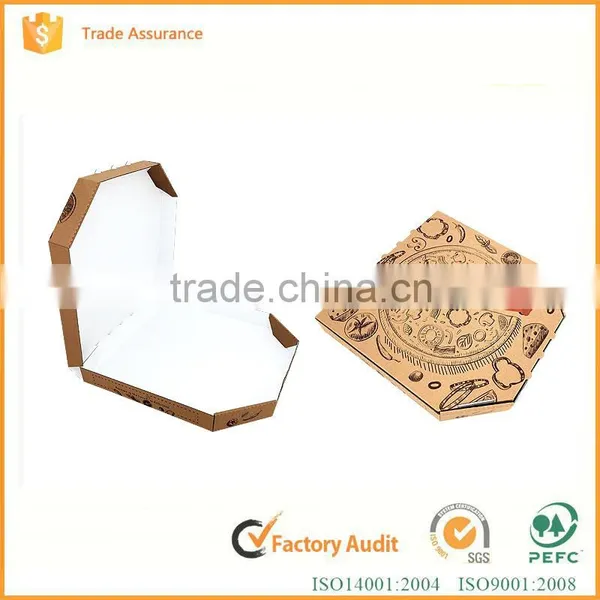 Wholesale Custom Printing Folding Corrugated Pizza Box photo-5