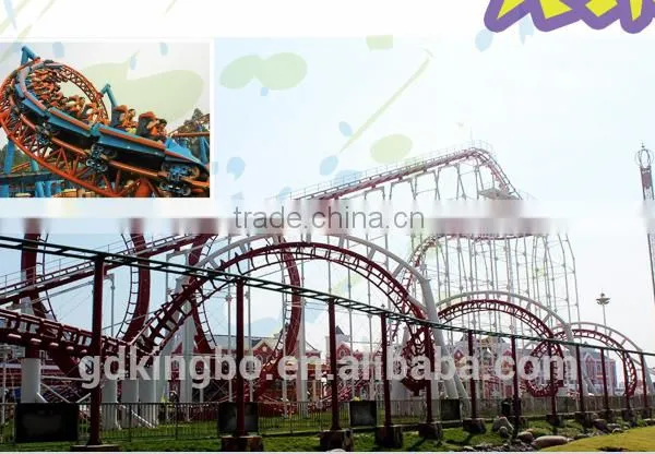 24-seat Large Three-ring Roller Coaster photo-5