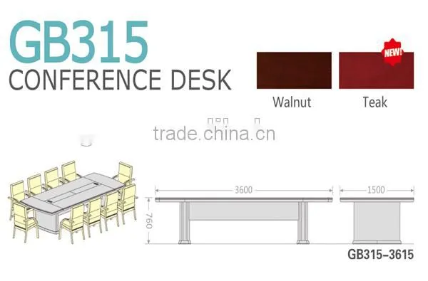 Modern Luxury Conference Table High Top Customized Meeting Table photo-3
