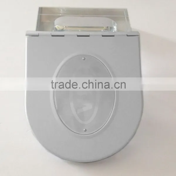 High Quality Shiny Silver Printing Aluminum Blank Brand CD&DVD Storage Case Holder photo-2