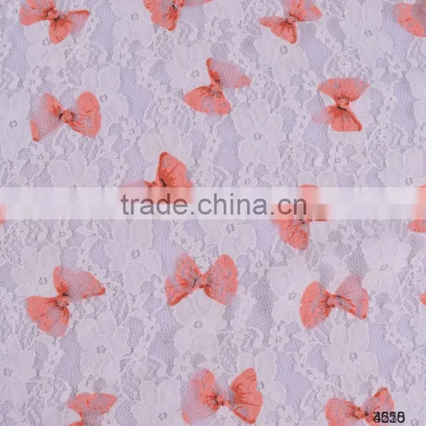 Beaytiful Printed Fabric Lace and Lace Fabric