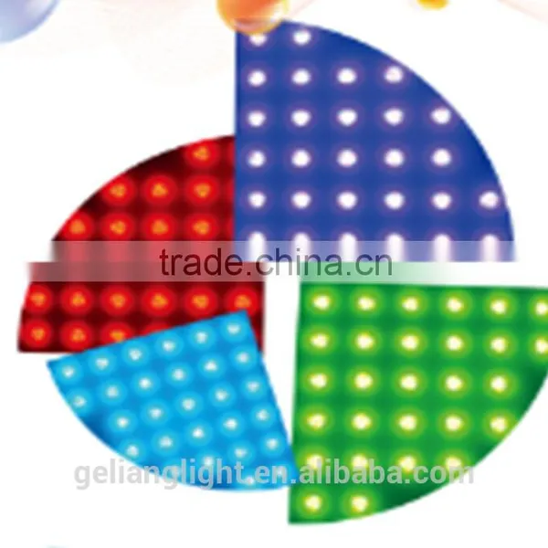 2015 Newest Sector Round Shape Digital Charming Led Dance Floor photo-5