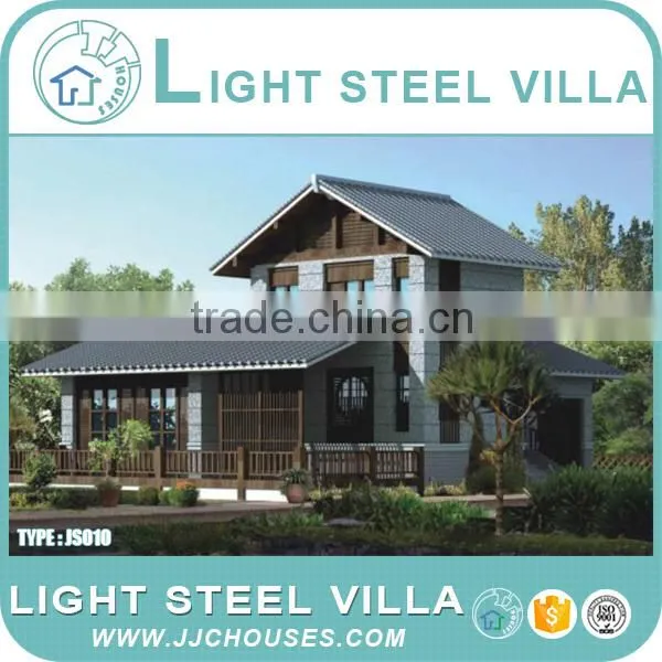 New Style 2 Story Steel Building Design,high Quality Light Steel Villa Guangzhou,quick Assembly Steel Construction photo-2