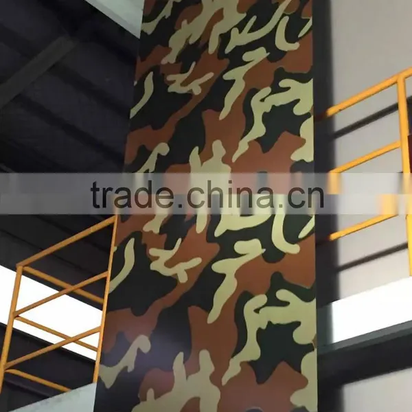 0.16-1.2 Printed Camouflage Grain Ppgi Steel Coil for Panel Materials Quality Choice photo-2