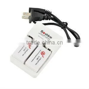 Soshine V1 9V Rechargeable Battery Power Charger With 2pcs 9V 650mah Li-ion Battery