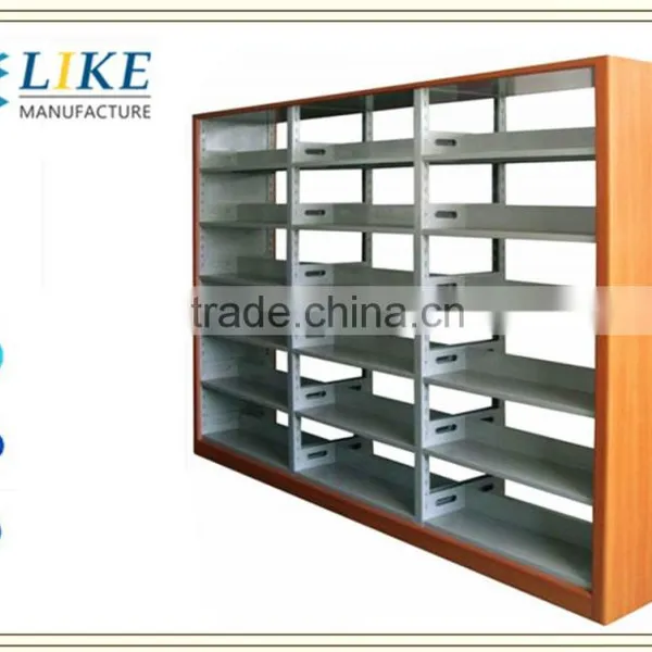 Practical Steel Book Racks for Library to Disply Books photo-2