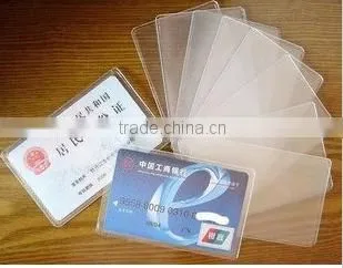 High Quality Clear Heat Sealing Plastic Pouch for ID Cards or Photo photo-4