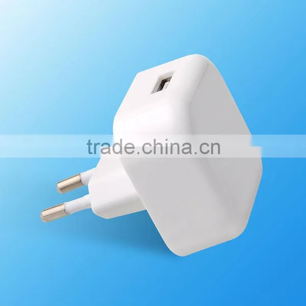 OEM EU Plug 5V 2.4A Travel Charger Portable Super Fast Cell Phone Charger For Mobile Phone Charger photo-3