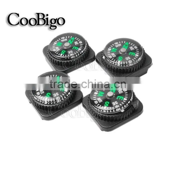 Belt Buckle Mini Compass Clear Liquid-filled for Paracord Bracelet Camping Hiking Emergency Survival Navigation Tool#FLQ177-20RB photo-3
