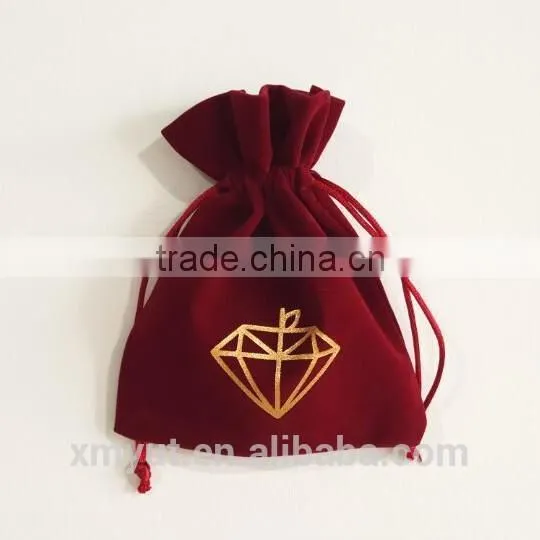 Custom Velvet Drawstring Pouch Bag photo-6