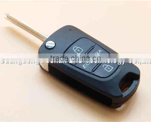 New Arrival Hyundai Elantra Flip Key for Hyundai 2 Button Car Remote Key 433Mhz 46chip photo-4