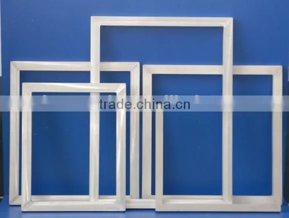Aluminum Silk Screen Printing Frame 355 Dyed/Yellow Mesh 20" x 24" Manual Press photo-2