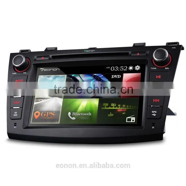 EONON D5163Z 8" Digital Touch Screen Car DVD Player With Built-in GPS For New Mazda 3