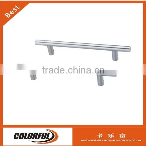 Brushed 304 Stainless Steel Hollow Pipe Handle photo-2