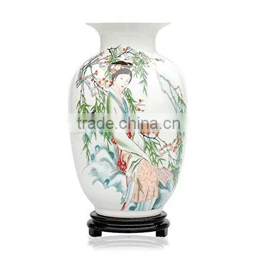 Chinese Beauty Painting Vase