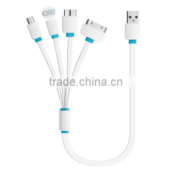 Multifunction 4 in 1 USB Charger Cable for Iphone4/iphone 6/Samsung Galaxy/Android Smartphone Quality Choice photo-3