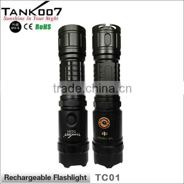 Tambas Rechargeable Led Flashlight Waterproof Led Torch From Tank007 photo-3