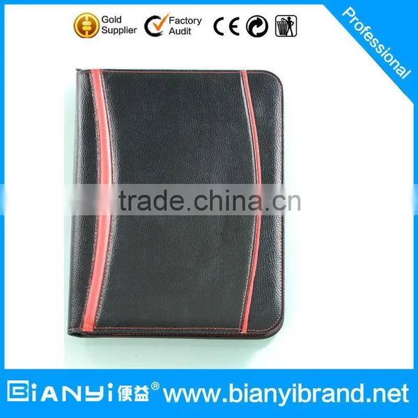 New Arrival Handmade A4 Size Refillable Leather Stationery Folder photo-2