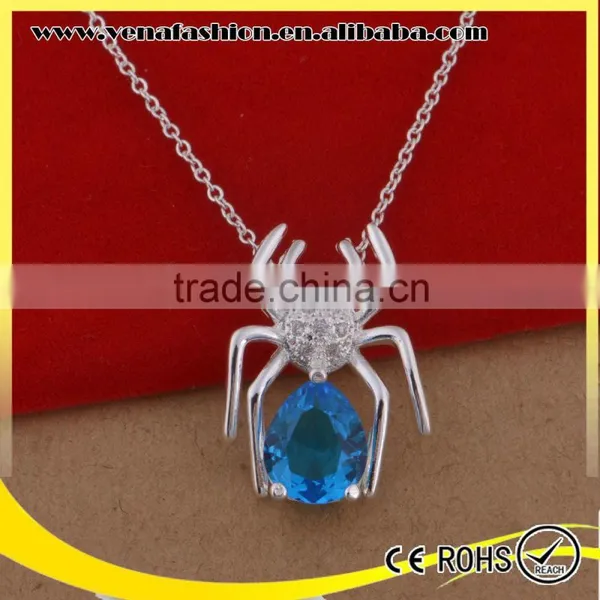Necklace Silver Spider Pattern Big Pure Silver Chain Necklace photo-2