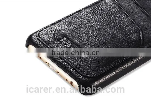 Credit Card Slots Leather Back Cover Case For Iphone6 photo-3