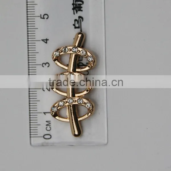 Small Spring Metal Clip for Shoe Rhinestone photo-2