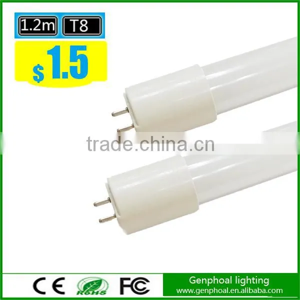 Factory Price $1.5 Led Tube8 Led Glass Tube 1200mm t8 Led Tube photo-3