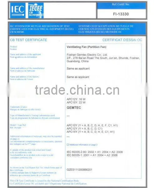 4"100mm Bathroom Extractor Fan,Made of ABS Material,CE,CB &SASO Approval photo-2