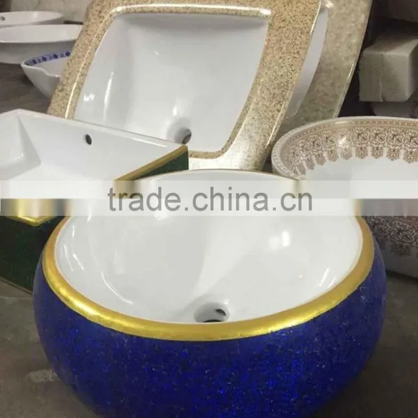 Black Color Decorative Granite Wash Basin Counter Tops photo-2