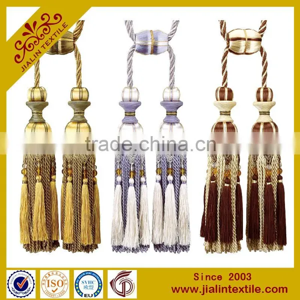China Curtain Bullion Tassel Tieback