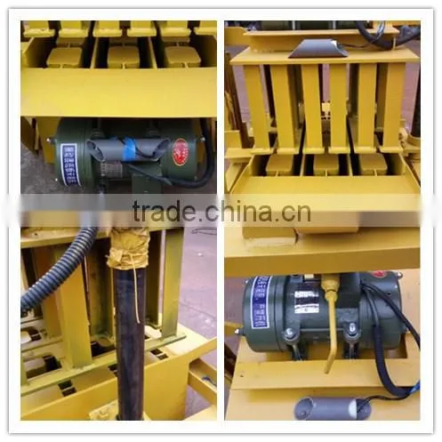 QMR2-45 Egg Layer Mobile Concrete Block Making Machine,small Industry Brick Laying Machine, Price Concrete Hollow Block Machine photo-3