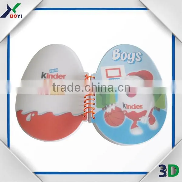 China Manufacturer 3D Lenticular Printing Cover Note Book