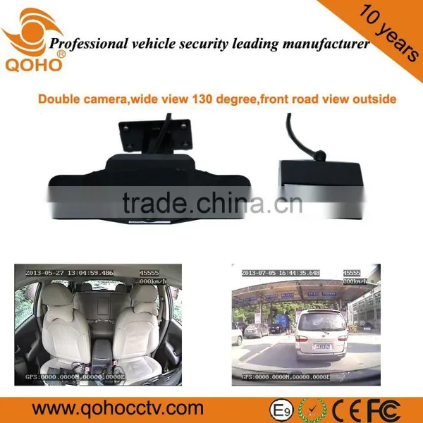 Double Lens Wide Angle Car Camera With 130 Degree Viewing Angle for Rear and Front Road Viewing photo-6