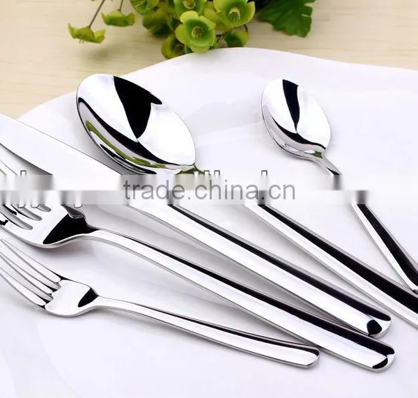High-Grade 18/0 Mirror Polish Restaurant Stainless Steel Cutlery photo-5