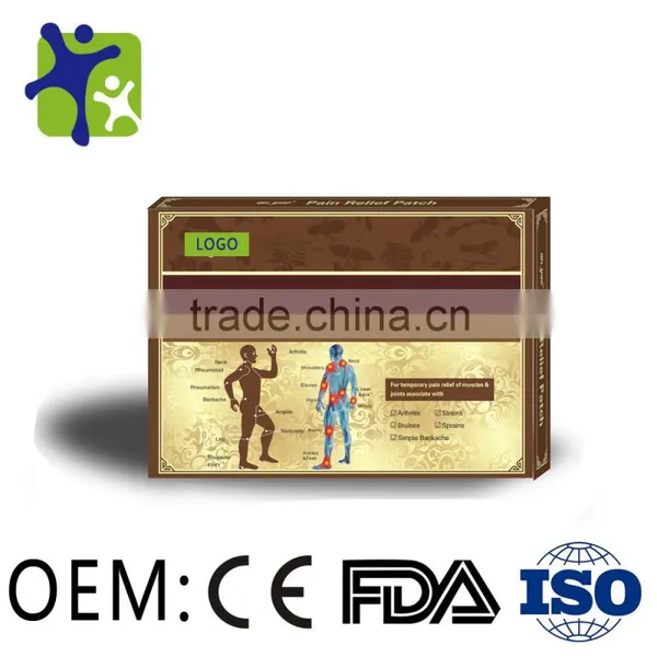 Traditional Chinese Herbal Magnetic Patch for Pain Relief, Pain Relief Patch