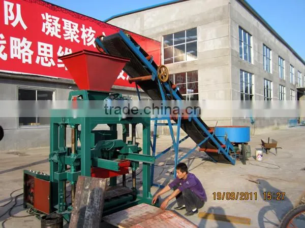 Low Cost and Capacity Mini Concrete Block Machine QT4-35, QTJ4-35 photo-2