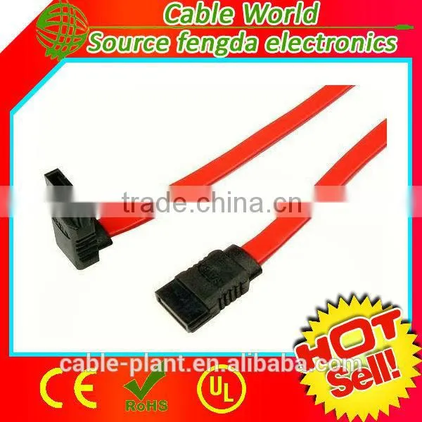 2m Red 7pin Sata Extensin Cable With Latch/ SATA Cable 7Pin photo-4