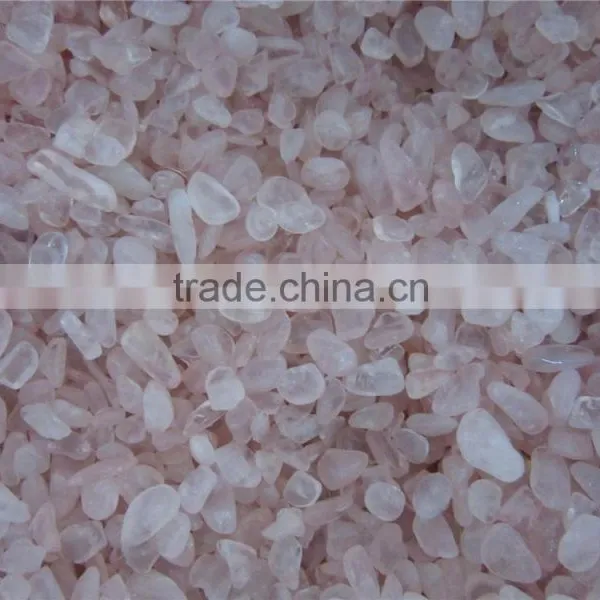 2015 New Coming Cheapest Small Rose Quartz Stone Pink Crystal photo-3