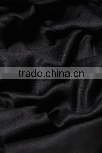 Black Viscose Pashmina Scarf photo-3