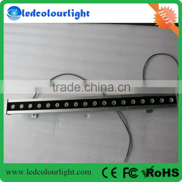 wholesale price outdoor landscape uplight effect lighting rgb color changing 24v 36W RGB LED wall washer light
