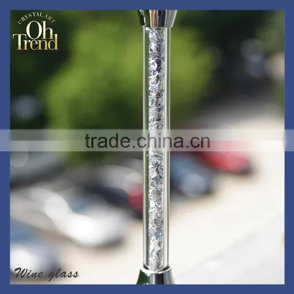 Wholesale 550 ml Goblet Crystal Stylish Red Wine Glasses/ Drinking Glasses Wine Aluminium Foil for Patty photo-5