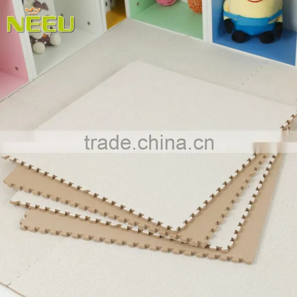 Interseting Foot Print Carton Pattern Eva Puzzle Joint Mat for Kids photo-3