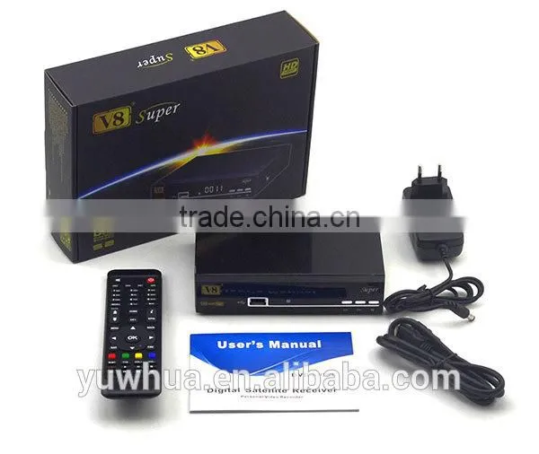 Freesat V8 Super Europe Satellite Receiver Full hd Digital Dvb t2 & C Super Set Top Box photo-3