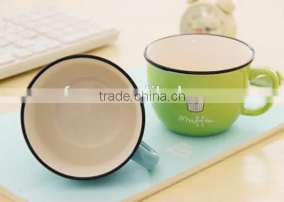 High Quality Cute Creamic Lovers Breafast Cup/coffee Mug/milk Cup/tea Cup photo-5