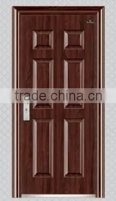 Cheap Room Metal Steel Door Flush Door High Definition Steel Door photo-5