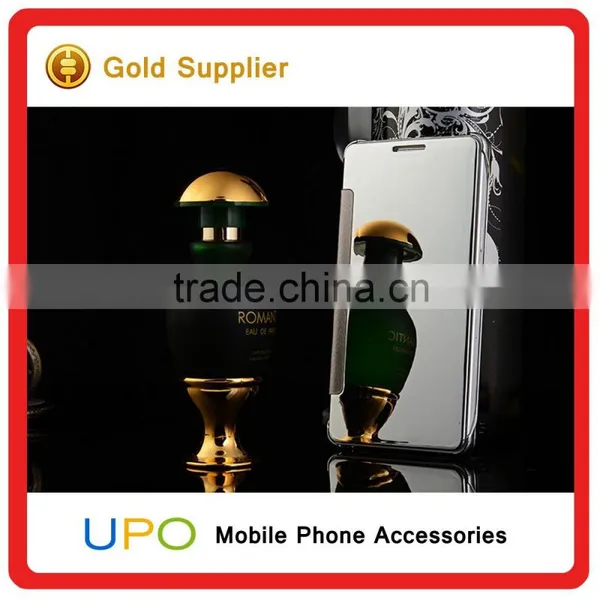 [UPO] 2016 New Luxury Smart Flip Slim View Electroplating Mirror Hard Clear Transparent Case For Samsung Galaxy A5 photo-2