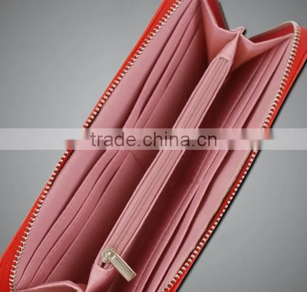 Fashion Korean Style Multifunctions Leather Women Wallet photo-4