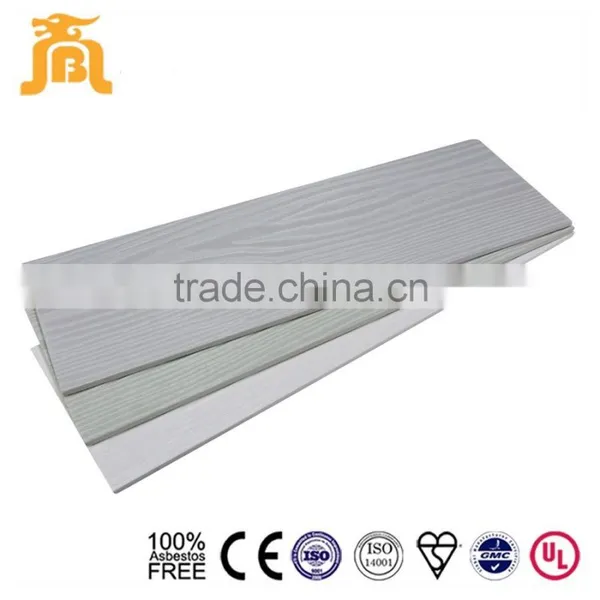 Colored Wood Grain Fiber Cement Siding Board photo-2