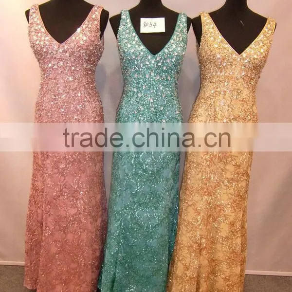 Sexy Sleeveless Deep V-neck Sequins Plus Size Rockabilly Dress photo-4