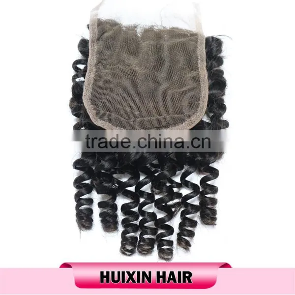 Best Price Top Quality Virgin Brazilian Hair Lace Closure Brazilian Baby Curly Lace Closure photo-6