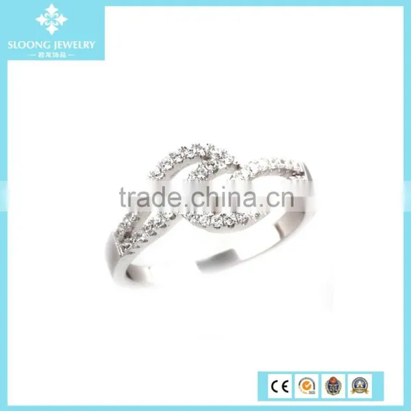 2015 New Products Pave Cheapest Diamond Ring For Couple photo-6